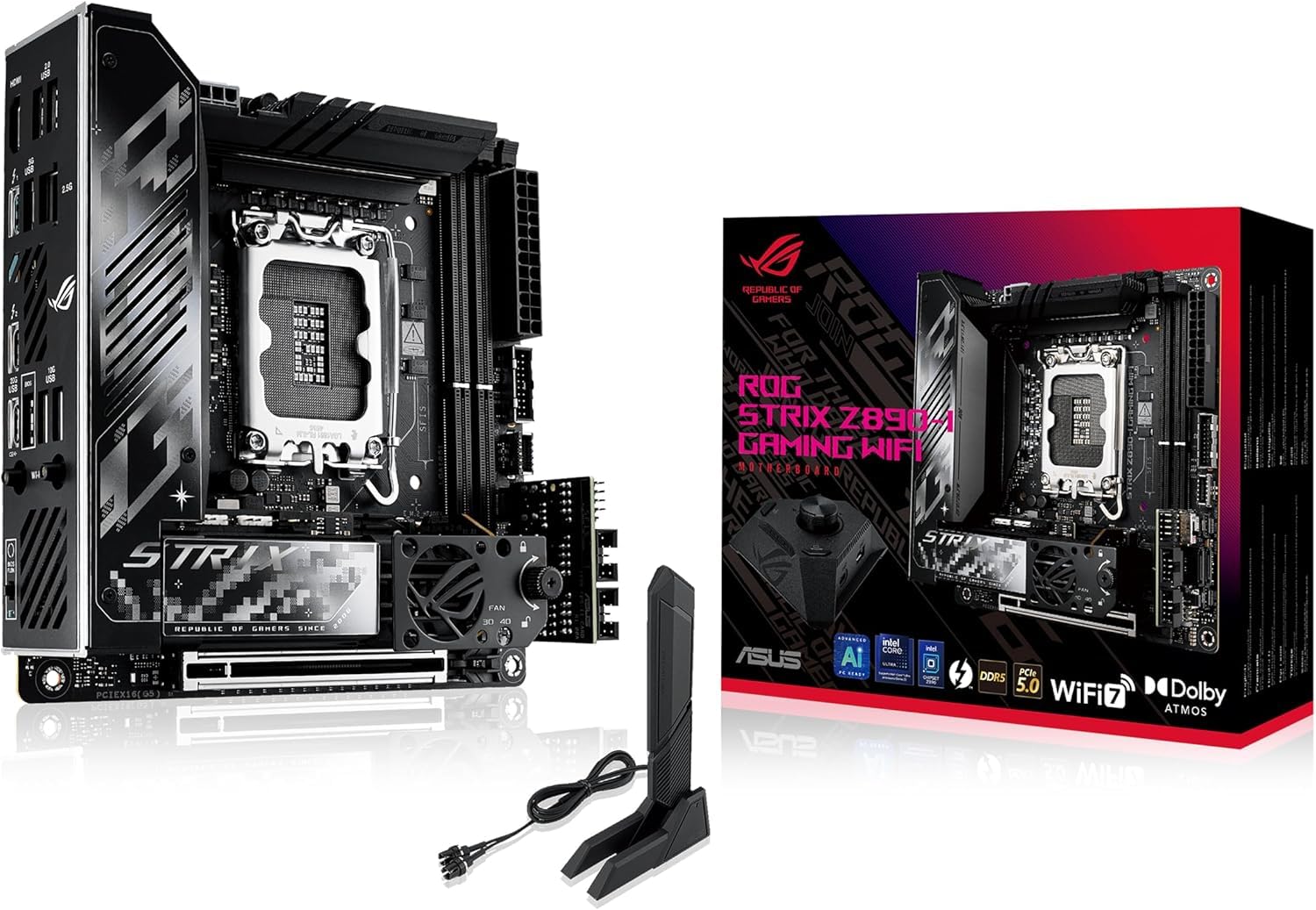 Amazon | ASUS ROG STRIX Z890-I GAMING WIFI intel Core Ultra